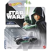 Star Wars Hot Wheels Character Cars Luke Skywalker Diecast Car (Jedi)