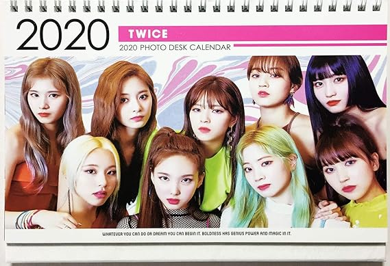 Amazon Twice トゥワイス グッズ 年 21年 令和2年 令和3年 2年分 卓上カレンダー ステッカー アイドル 芸能人グッズ 通販
