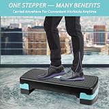 Denny International 2 Level Adjustable Yoga Step Blue Striped 10/15 cm view 6