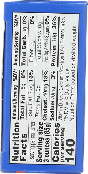 WILD PLANET WILD SARDINES IN WATER, NO SALT ADDED, TINNED FISH, SUSTAINABLY WILD-CAUGHT, NON-GMO, KOSHER, GLUTEN FREE, KETO AND PALEO, 4.4 OUNCE, SINGLE UNIT, PACKAGING MAY VARY