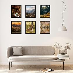 QOTIB 16x20 Picture Frame Black for Wall