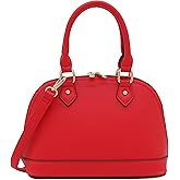Zip-Around Saffiano Classic Dome Satchel