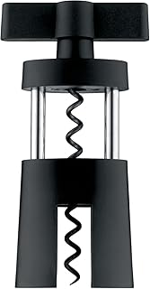 WMF Metric Korkenzieher Wein, Weinflaschenöffner, Cromargan Edelstahl, Flaschenöffner für Wein und Prosecco, Weinöffner