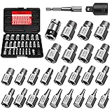 27Pcs Upgrade Screw Extractor Set, Bolt Extractor