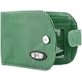 Big Skinny Women's Taxicat Bi-Fold Slim Wallet, Holds Up to 25 Cards, Lipstick Red