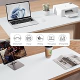 Aothia XL Desk Pad 122x43cm PU Leather Anti-Slip Waterproof Blotter Grey view 7