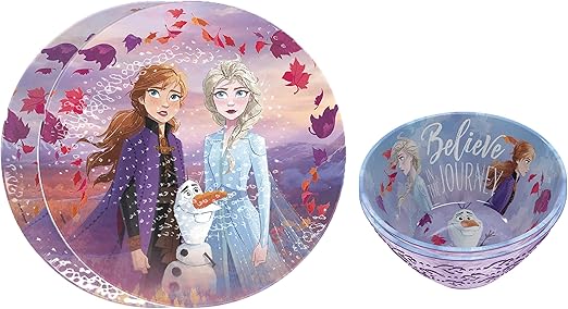disney frozen plate set