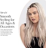 Kitsch Pro No Snag Mini Gummy Elastic Hair Bands 100 Count Black view 8
