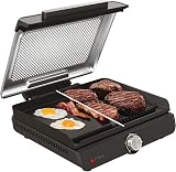 Ninja Sizzle Low Smoke Electric Indoor Grill Grey GR101UK 1460W