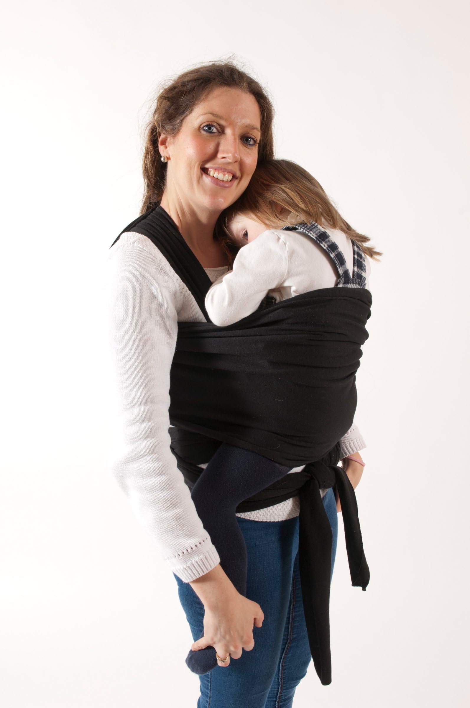 Baby sling Wrap Carrier Premium For Toddlers, Newborns and Infants in Multiple Colours Cotton and Spandex One size fits all