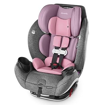 Amazon Com Evenflo Gold Sensorsafe Everystage Smart All In One Convertible Car Seat Opal Baby