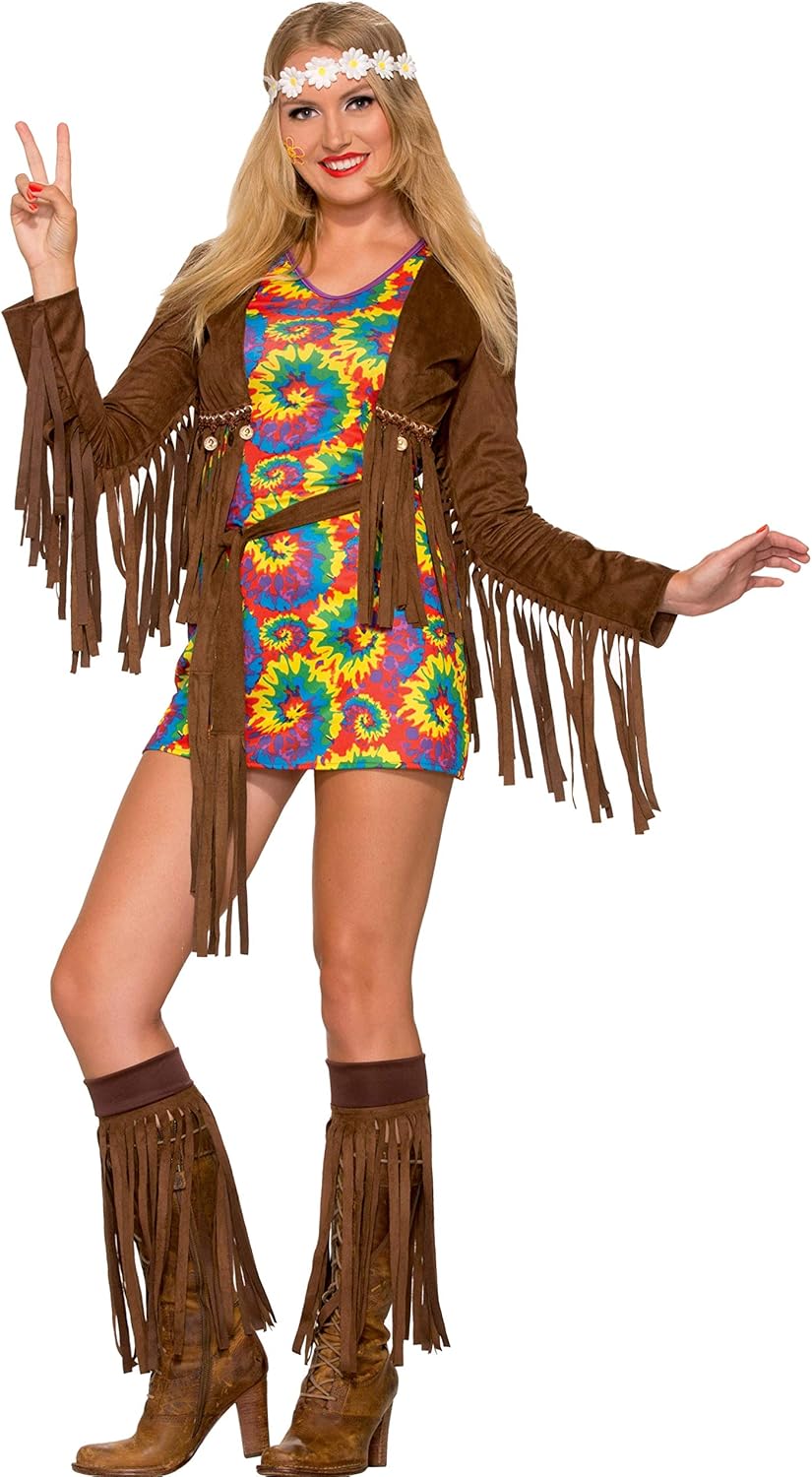 hippie mini dress