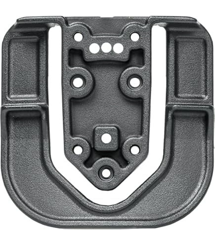 Amazon.com : Alien Gear Rapid Force Level 2 Holster  Locking Belt Slide   S&W M&P 9mm M2.0 (4" to 5" Barrel)  Right Hand  Large Light  Optic Ready