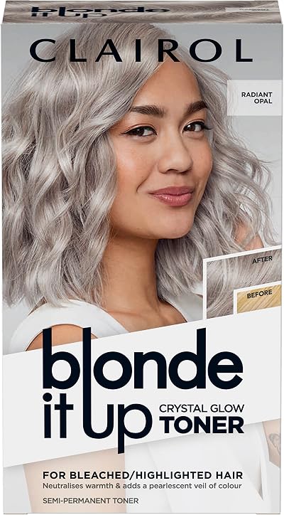 Clairol Blonde It Up Crystal Glow Toner Kit Radiant Opal