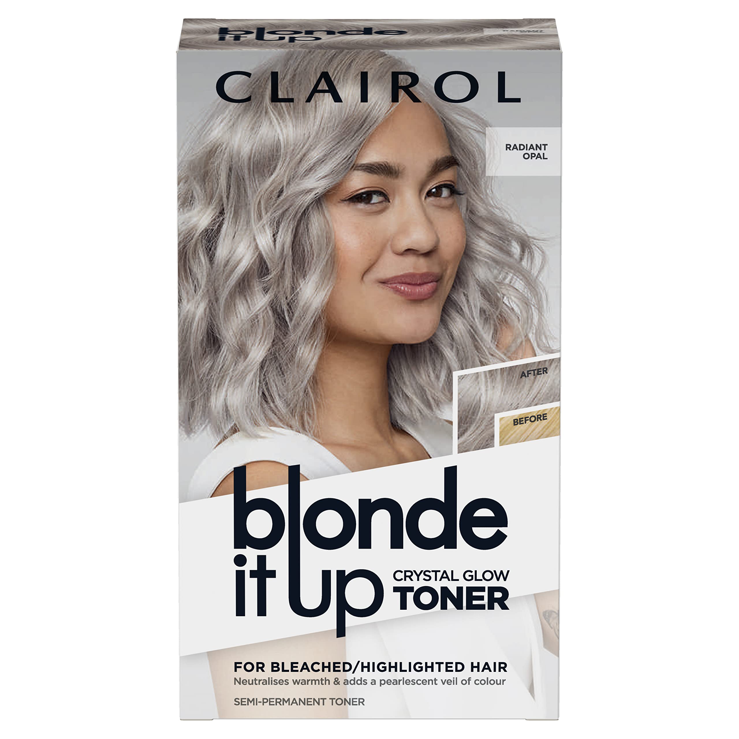 Clairol Blonde It Up Crystal Glow Toner Kit - Radiant Opal