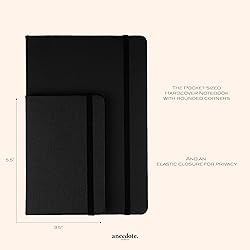 ANECDOTE. Small Notebook (2 Pack) - Premium Quality