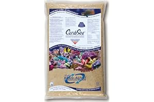 CARIB SEA CaribSea Arag-Alive 20-Pound Special Grade Reef Sand, Bahamas Oolite