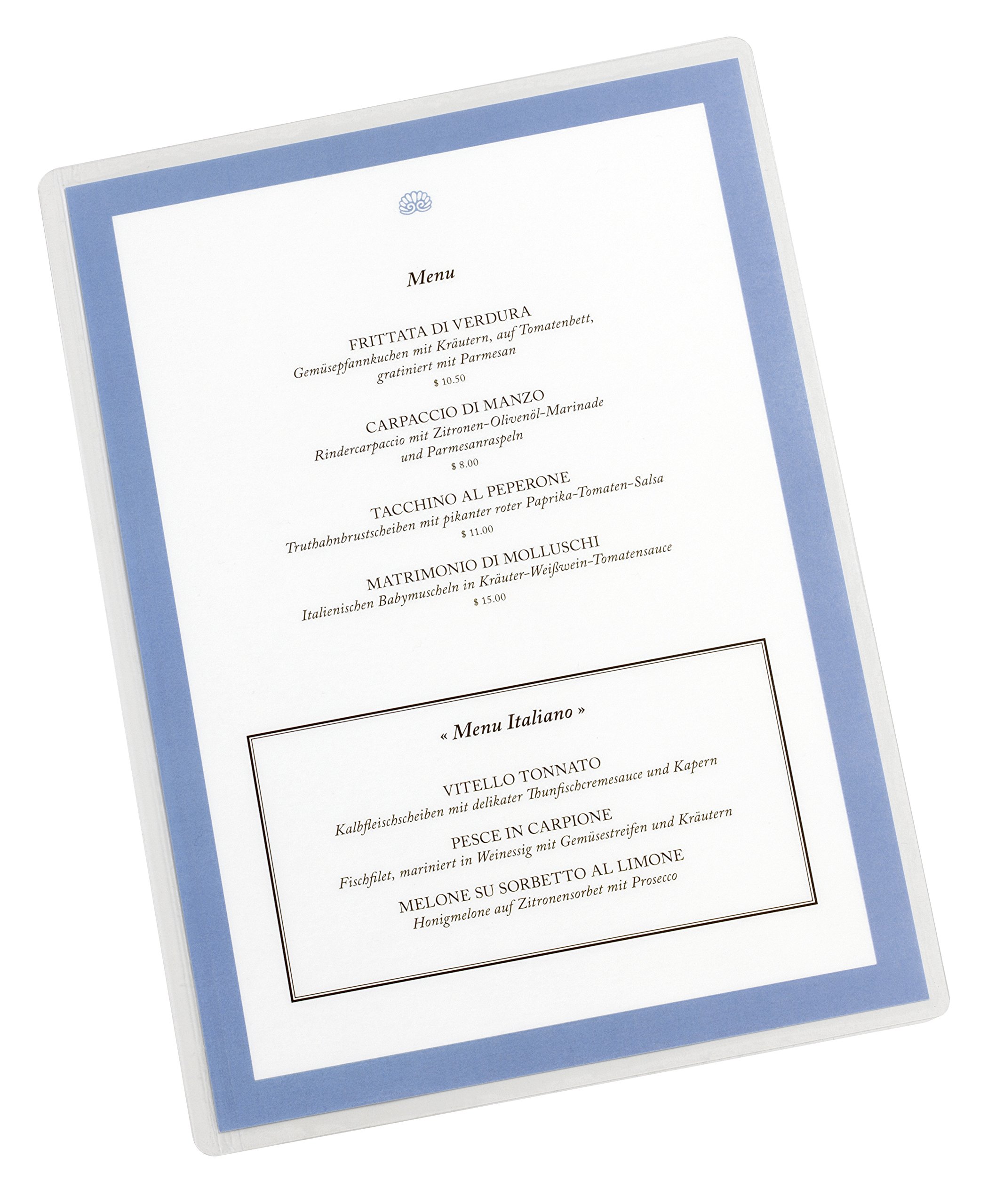 Durable 823619 laminated Bag Seal it A4 Bag a 10-Piece Transparent