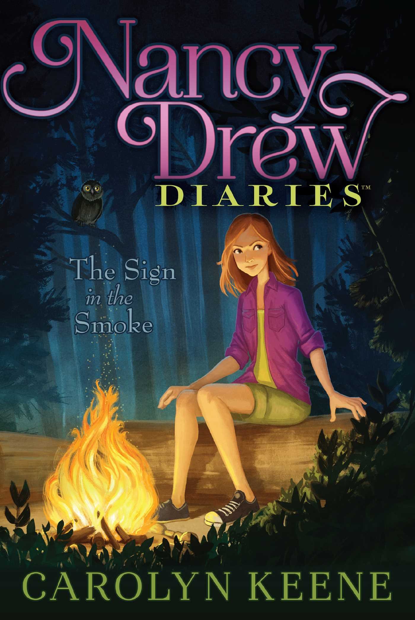 Portada de The Sign in the Smoke: 12 (Nancy Drew Diaries)