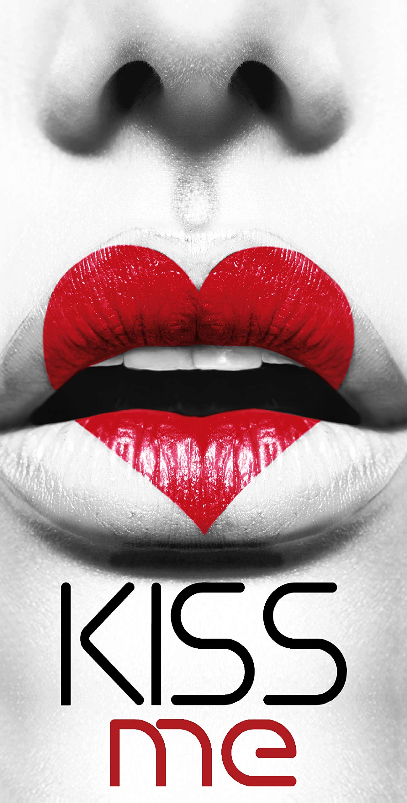 Miracle Home Kiss Me Microfibre Beach Towel, Multi-Colour, 75 x 145 cm — image 1