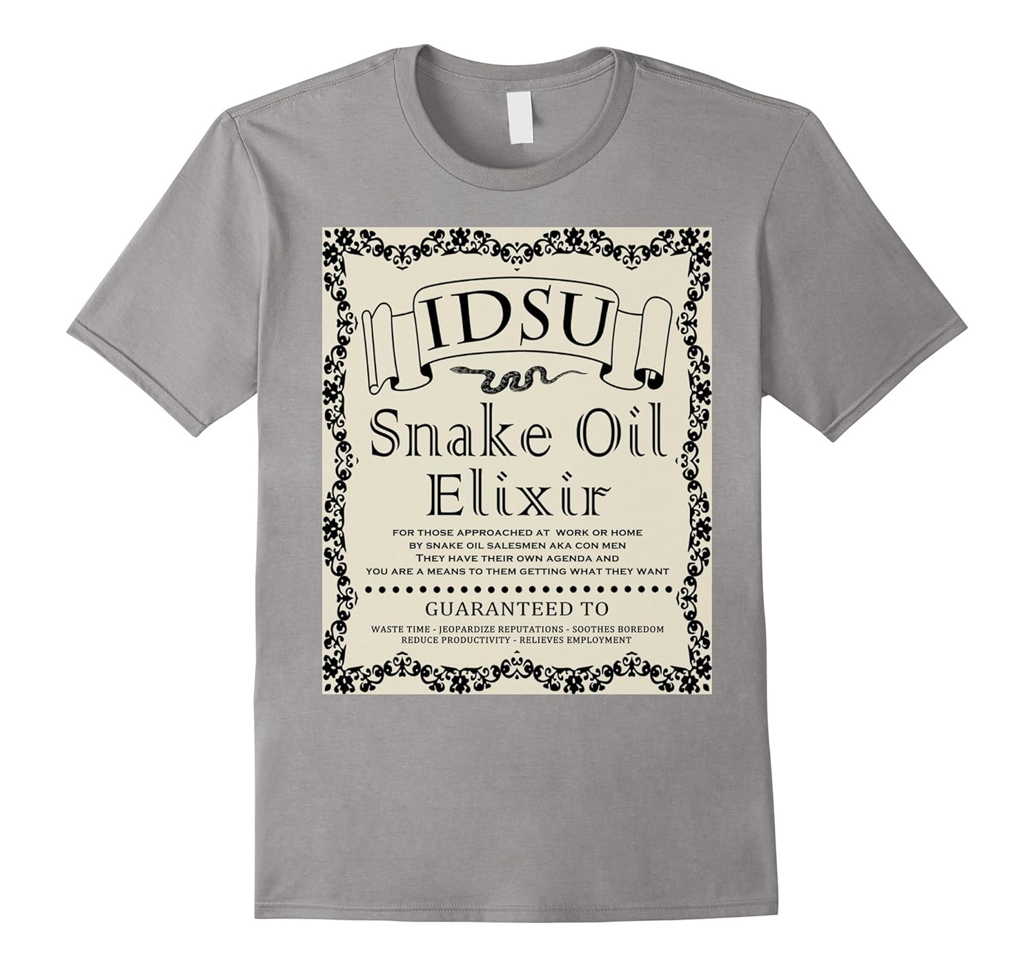 Snake Oil Elixir T-Shirt-Rose