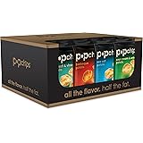 Popchips Potato Chips, 4 Flavor Variety Pack, 0.8 Ounce (Pack of 24)