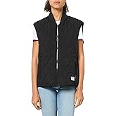 HUGO Women's Quilted Zip Up Bomber Jacket