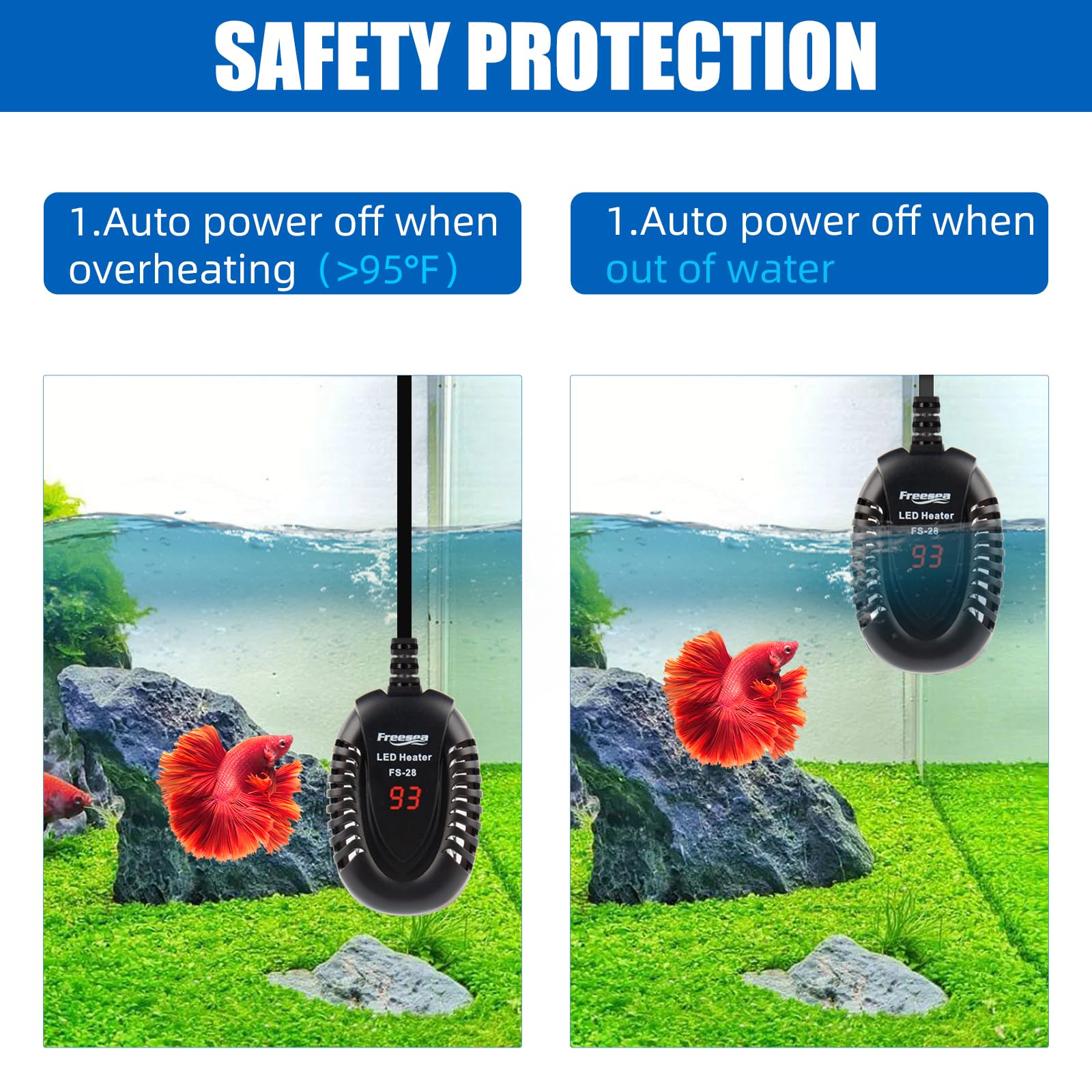 Photo inspiration: Visual Reference: Mua Aquarium Fish Tank Heater 50W Small Submersible Turtle Heater