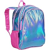 Wildkin 15-inch Kids Backpack – Durable, Padded, Adjustable for School & Travel - Mermaid Scales