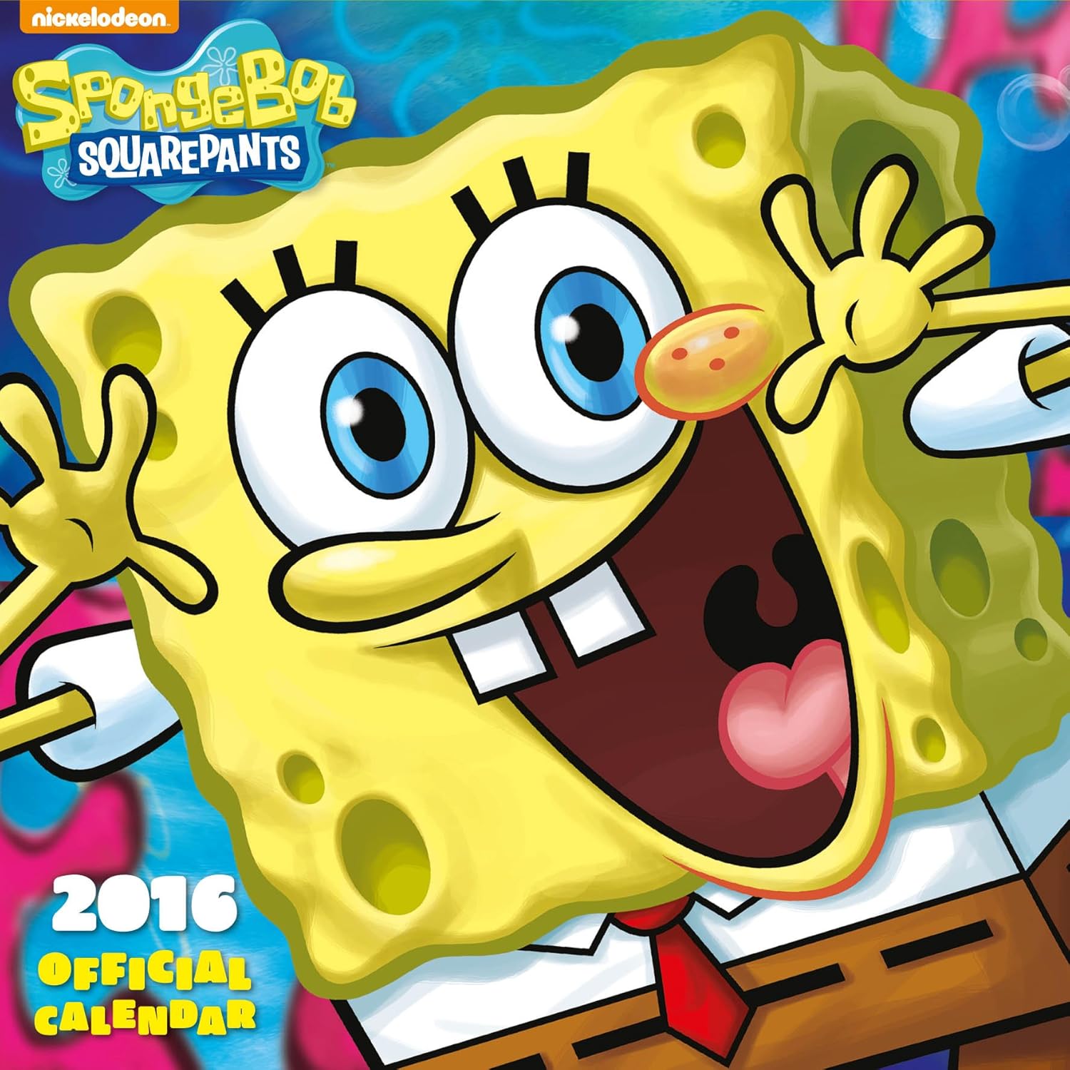 BOB esponja + 2016 calendario oficial del imán del refrigerador de ...