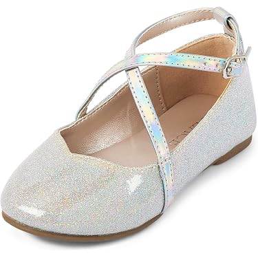 Chicco Bailarina Odalisa Zapatos Tipo Ballet Para Bebé-Niñas – Charol Rojo Con Cierre Velcro – Cómodos, Flexibles Y Ligeros – Regalo En Caja
