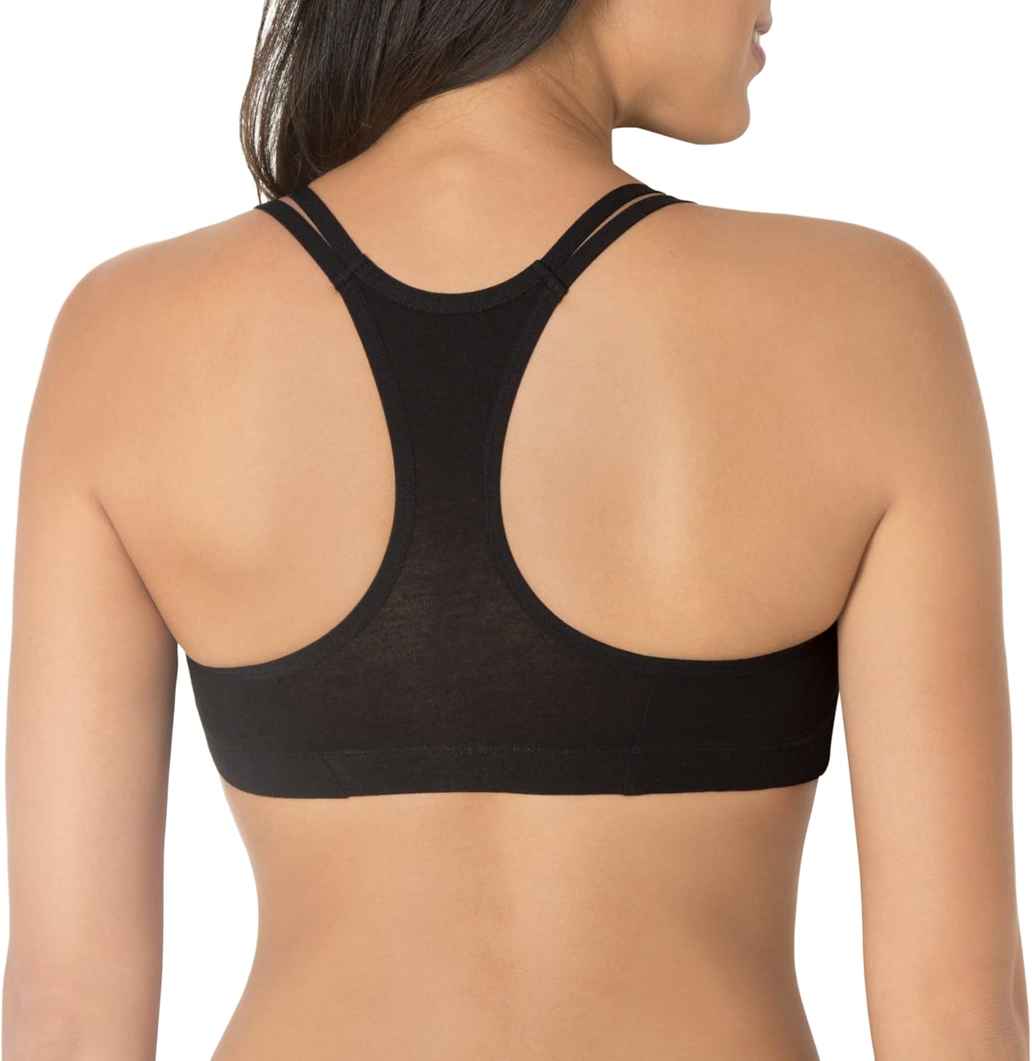 Fruit of the Loom Women's Cotton Pullover Sport Bra(Pack of 3) at  Women’s Clothing store: Sports Bras