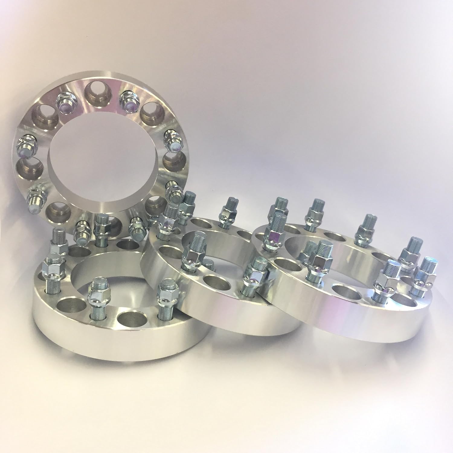 4 Pieces 1.5 38mm Lug Centric Wheel Adapters Spacers Bolt Pattern 8x6.5