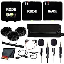 Rode Wireless GO III (Gen 3) Dual Channel Mic System | Compact 2.4
