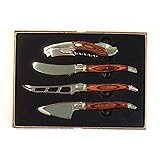 Laguiole 4-Piece Wine and Cheese Set