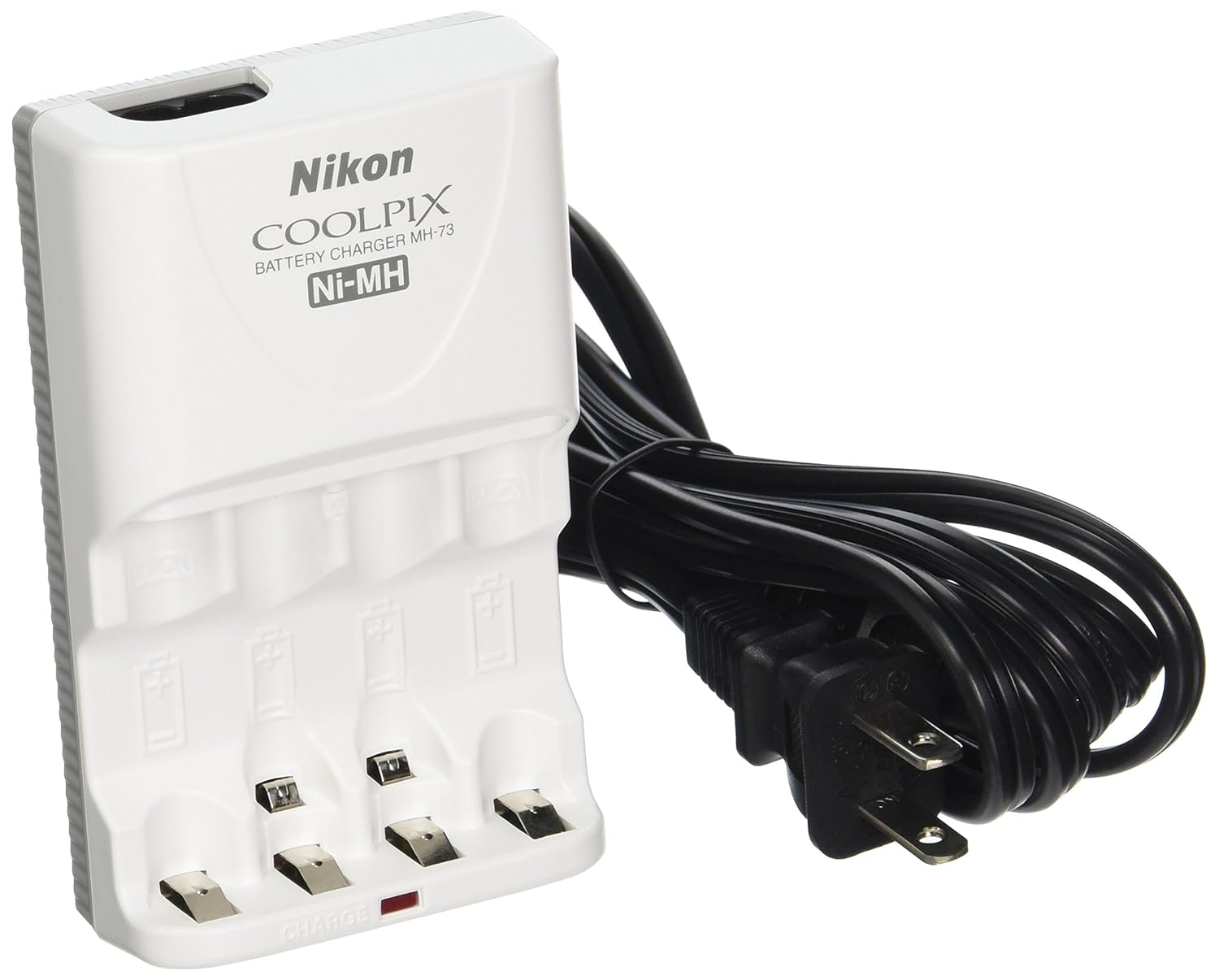 Buy Nikon 2 hour Charger with 4 2300mAh NiMH AA Rechargeable Batteries