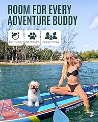 ZLX 11'6" Extra Wide Inflatable Stand Up Paddle
