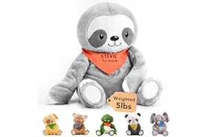 Lilly's Love Weighted Stuffed Animal, 5lb | Sensory Plush for Kids & Adults | Machine Washable Plushie w/Removable Inner | Ca