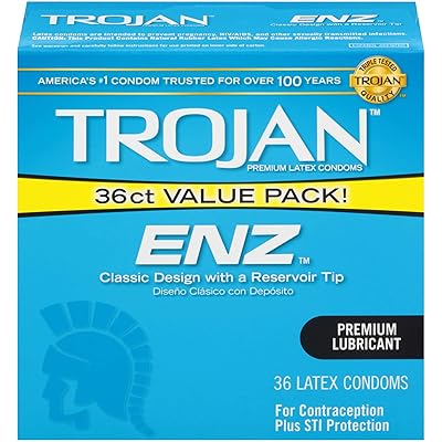 trojan condom enz lubricated Sex Toys for Men main image 1