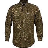 Tiger Hill Men's Camouflage Fishing Shirt Long Sleeves
