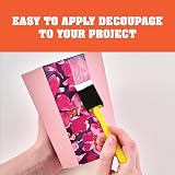 Mod Podge Foam Brush Set x4 Yellow Orange Pink Brand Mod Podge view 4