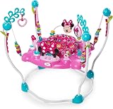 Bright Starts Disney Baby Minnie Mouse Peekaboo Activity Jumper 8 Toys 4