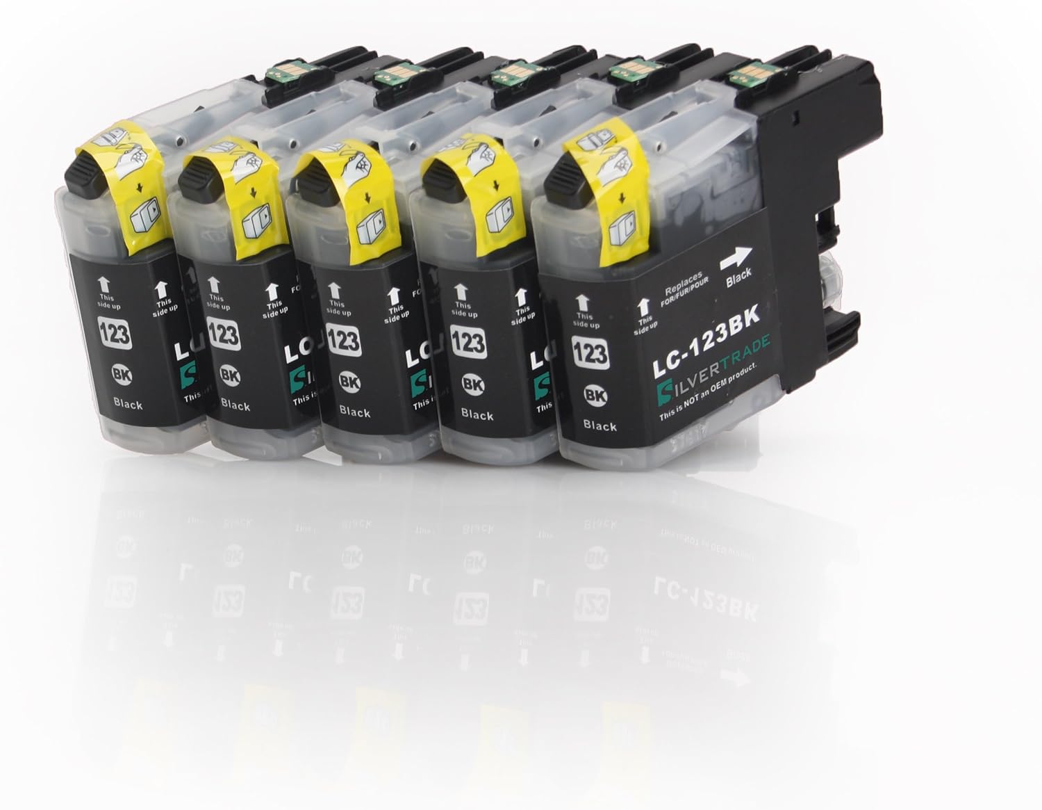 4 Cartucce Di Inchiostro Giallo Per Brother DCP-J552DW MFC-J470DW - Foto 4