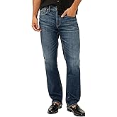 Silver Jeans Co. Mens Grayson Classic Fit Straight Leg Jeans - Legacy
