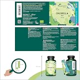 Vegavero Organic Chlorella Broken Cell Wall 3000 mg 180 Tablets Vegan view 2
