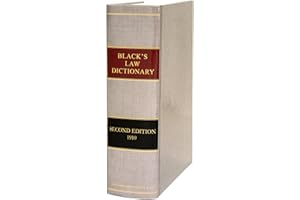 Black's Law Dictionary: Second Edition