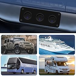 Rocker Switch Panel, Rocker Toggle Switch Aluminum