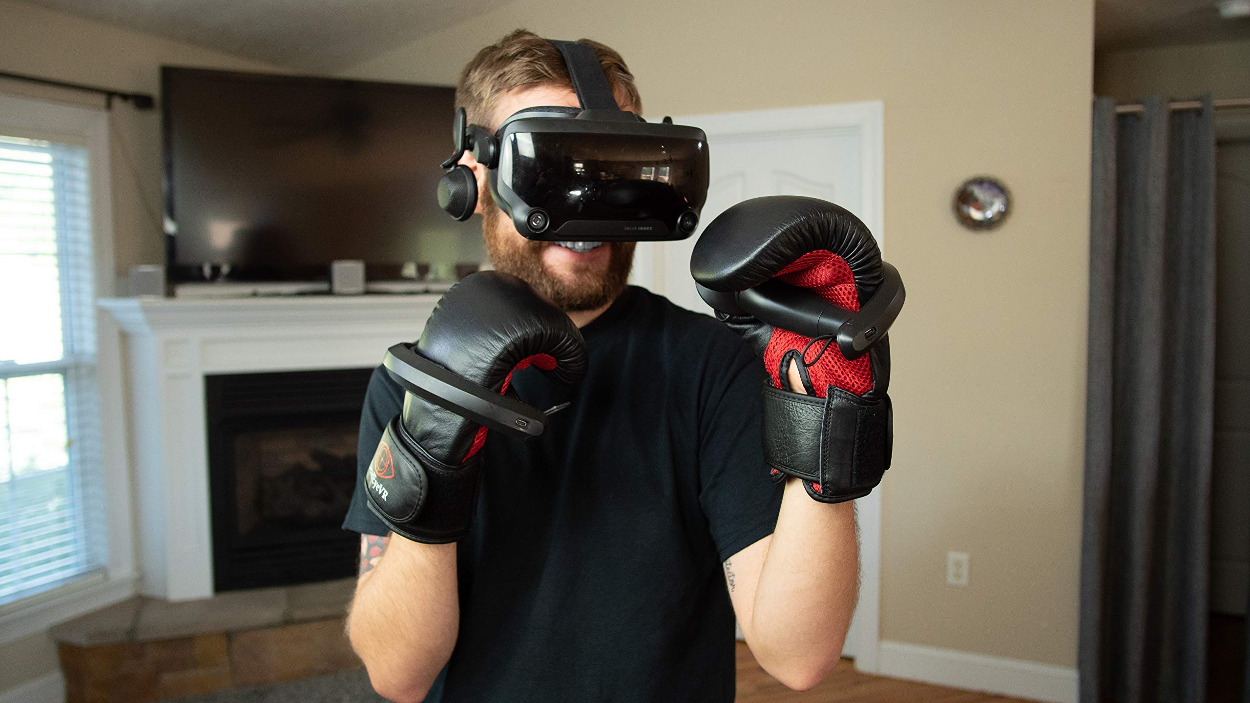 Amvr Boxing Gloves For Meta Quest 2/1 Or Rift S Touch Controllers