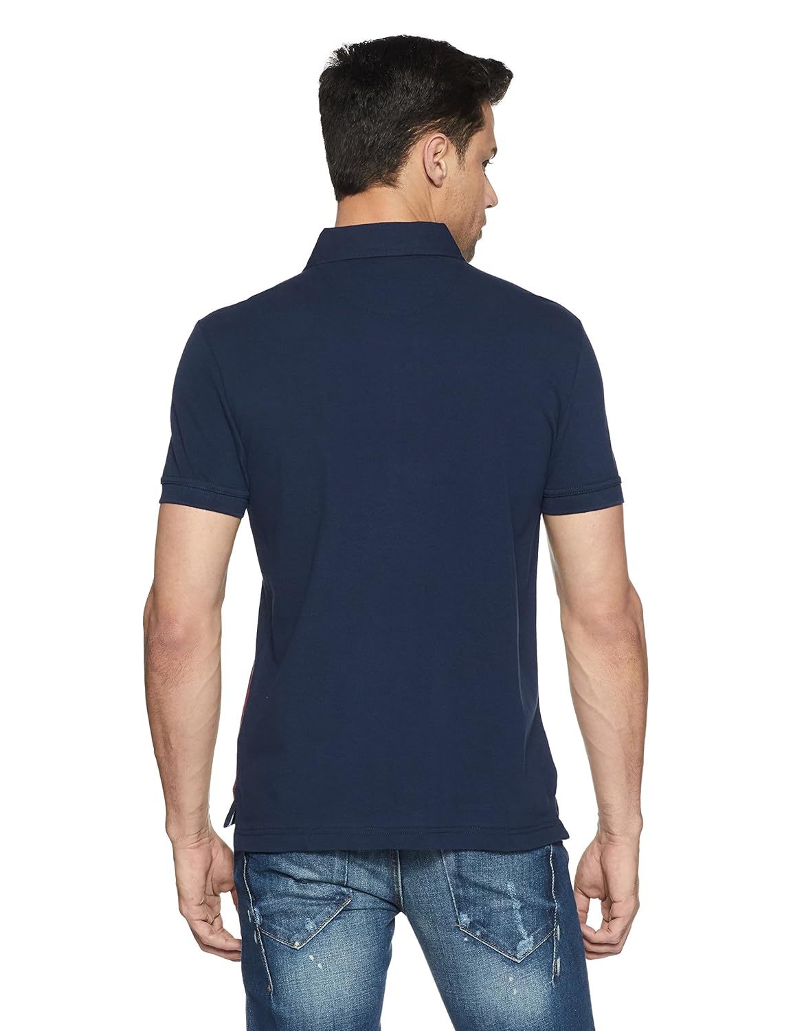 us polo association men's geometric print regular fit polo