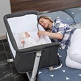 mika micky bedside sleeper easy folding portable